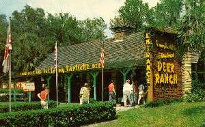 Tommy Bartlett's Deer Ranch entrance